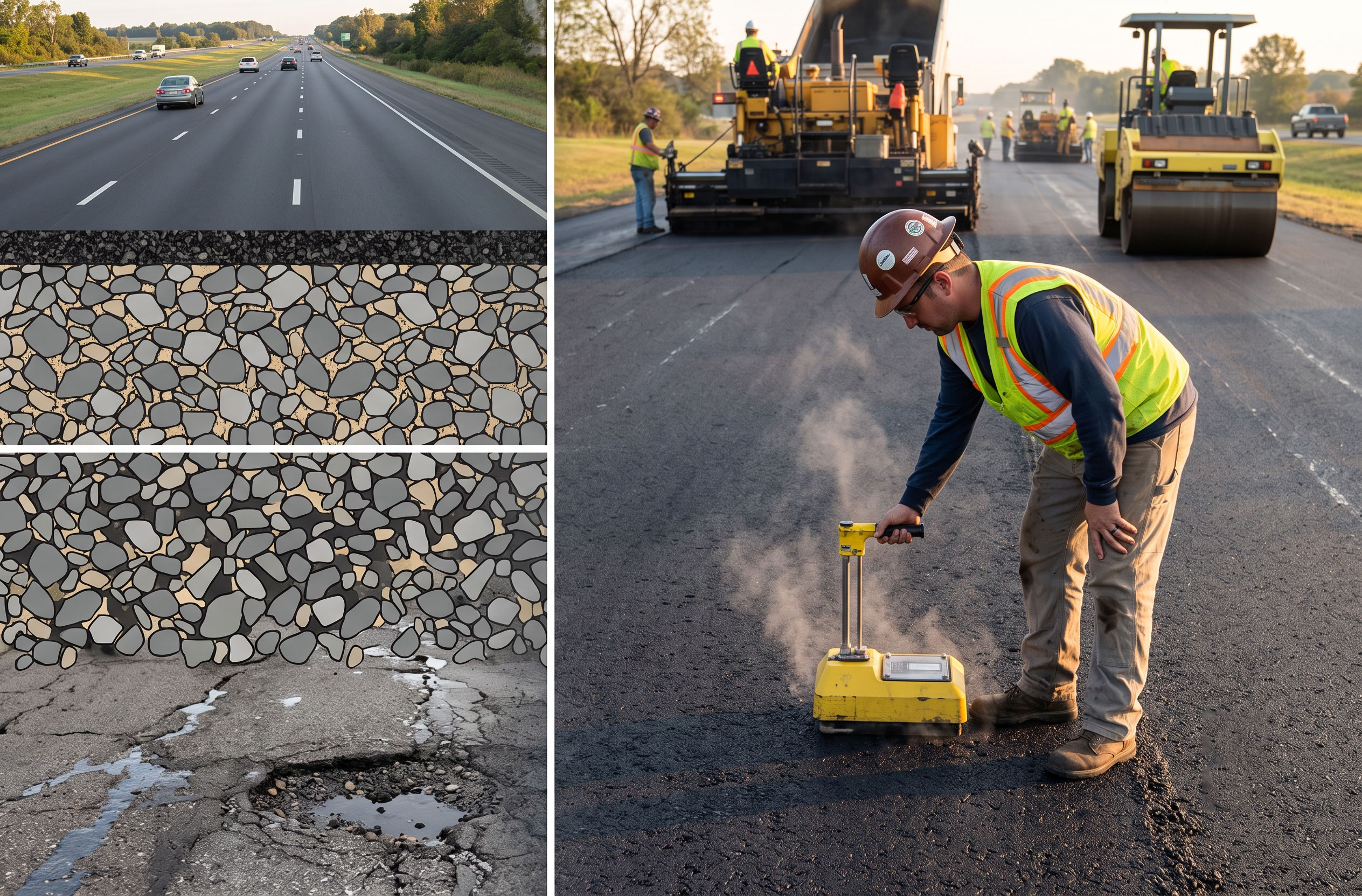 The Importance of Asphalt Density Testing in Durable Pavement Construction