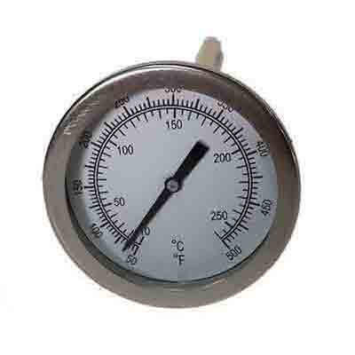 Stainless Steel High Heat Dial Temperature Gauge Tester Household