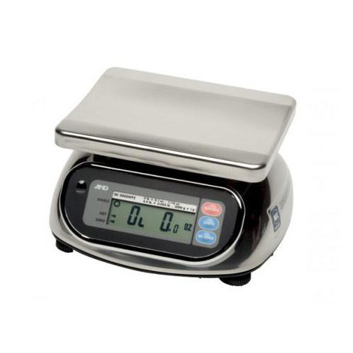 A&D EK-15KL Compact Bench Scale, 15kg x 0.1g with External Calibration