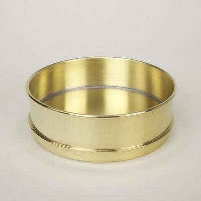 Advantech 8in Sieve Midstack Pan, Brass, Full Height | Certified MTP