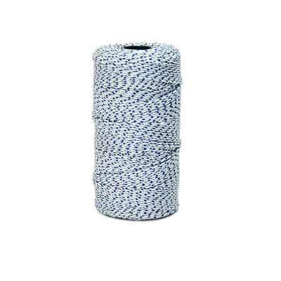 Blue Line String Blue Bayou Bonded Braided Nylon Line, 685ft, Blue/White | Certified MTP