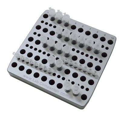 Iced Rack For Lab Use Aluminum On-Ice Rack | Reliable Lab Rack Solutions | CMTP