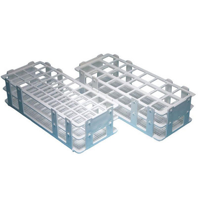 Plastic Test Tube Racks, Wet/Dry, For 20mm Tubes, 40 Places (6/Pk) | CMTP