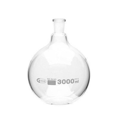 United Scientific Supplies FFB058-50 Boiling Flask, Flat Bottom, Ground Glass Joints, 50 lb, Borosilicate Glass (Pack of 24)