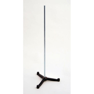 Triangular Support Stand with Rod, Cast Iron, 6in Leg, 36in Rod | CMTP