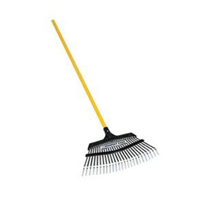Yellow Arb Rake Pro-Flex 18in Rake, 48in Yellow Handle | CMTP