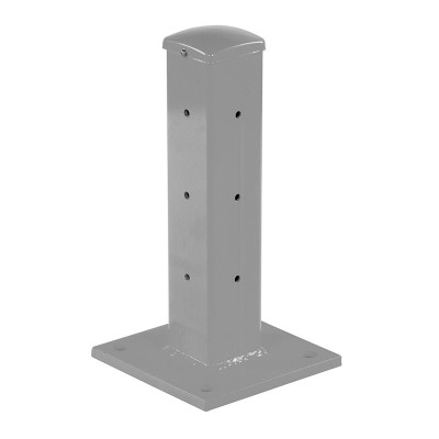 Insert Dropin Pan Rails Rigid Tube Post Dropin Style 18in | Guard Rails | CMTP