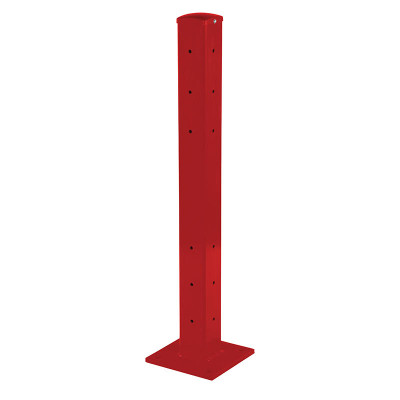Rigid Tube Post Dropin 42in | Guard Rails | Red | Certified MTP