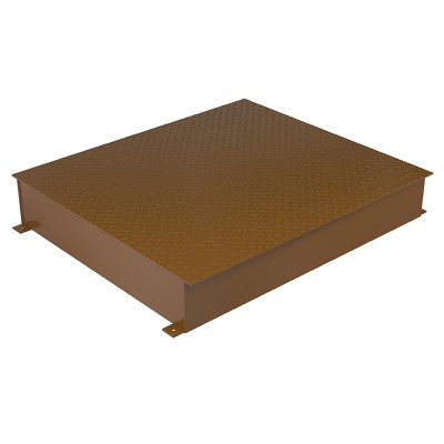 Steel Approach Ramp Spacer 8in Height, 4000 lb., Brown | Certified MTP