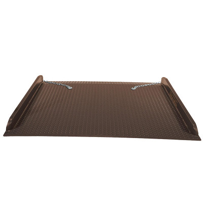 Container Ramps with Side Rails 72in x 72in, 20000 lb., Brow ...