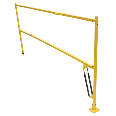Steel Safety Lift Gate 8 Ft. Lowered Gate Width, Yellow | CMTP