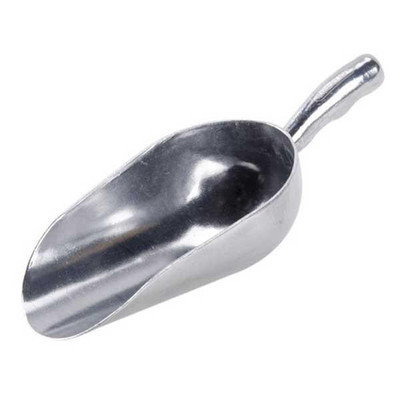 Round Sample Scoops  38oz Aluminum Round Mouth Scoop