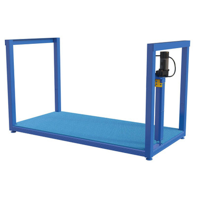 Post-Crank Worker Platform, Mat 36-1/4 x 73-3/16 x 39-1/4in | CMTP