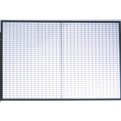 Welded Wire Rack Back Panel 96in x 1-1/4in x 60in, Gray | CMTP