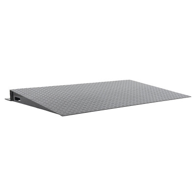 Scale Protection Ramps Steel Floor Scale Approach Ramp, 36in x 60in, 4,000 lb., Black ...