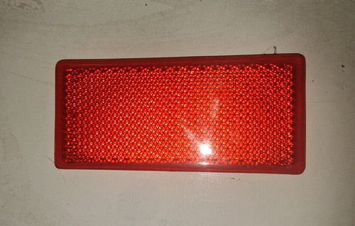 Reflector Amber rectangle