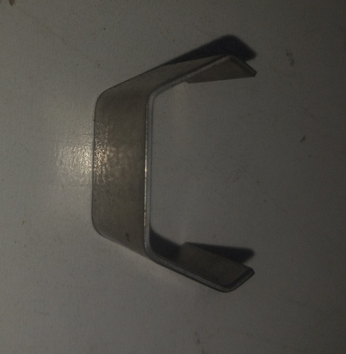 Track clip ¾" with wide top for slides