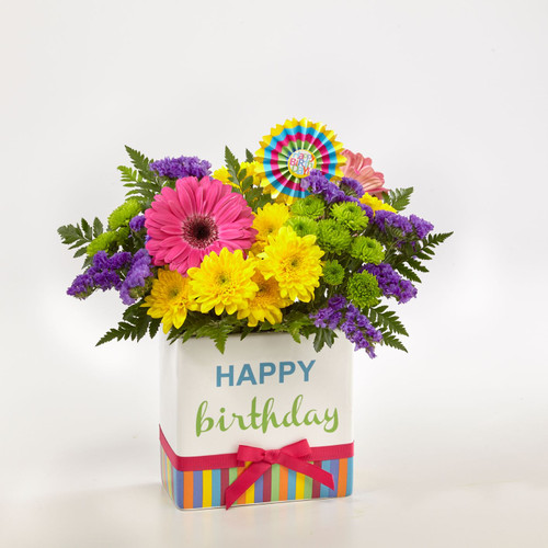  FTD Birthday Brights Bouquet- Standard