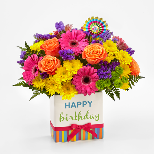  FTD Birthday Brights Bouquet - Exquisite