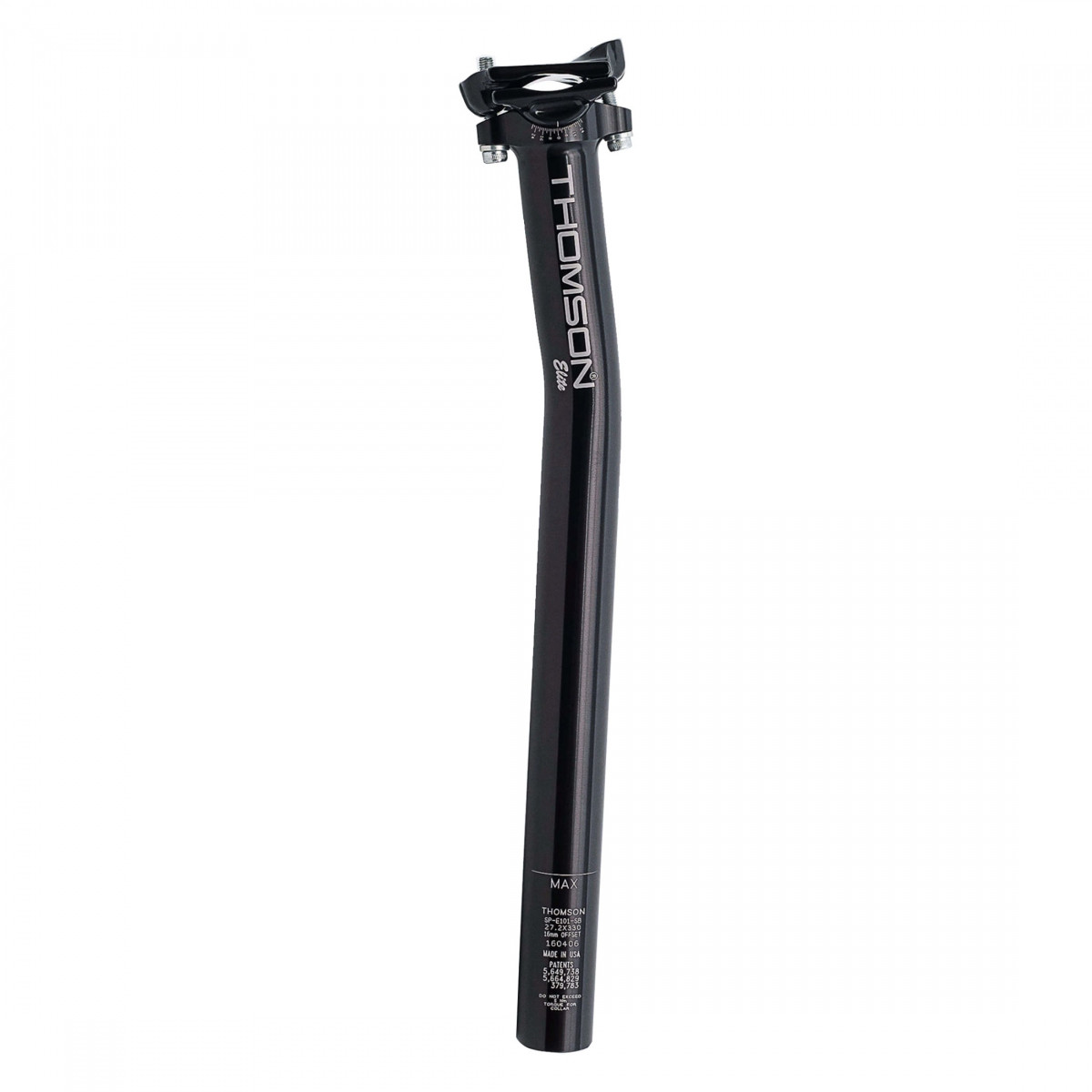 THOMSON シートポスト　Elite 31.6 x 367mm 収納袋付き THOMSON Elite シートポスト31.6mm×367mm シルバー - Thomson Elite