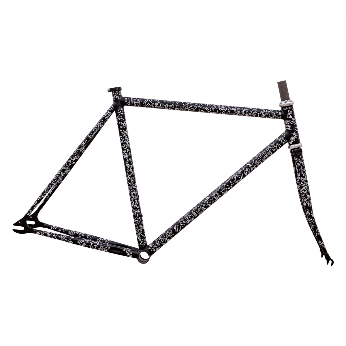 Affinity Metropolitan Keith Haring Frameset XS Black/White - True