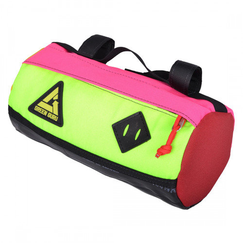 Green Guru Fatty Handlebar Bag 5x10x5" Wild