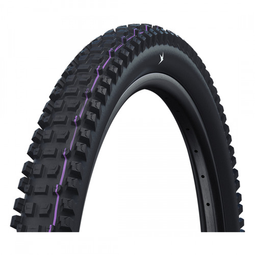 TIRE SWB ALBERT 29x2.5 EVO GRAVITY PRO RADIAL BK/BSK ADDIX U-SOFT TLR E50 FOLD