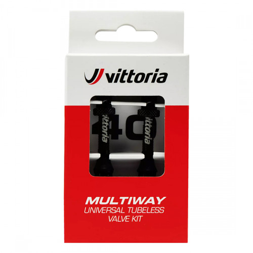 Vittoria Multiway Valves Black 60mm