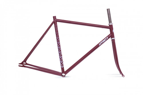 Affinity Metropolitan Track Frameset LG Crimson Sky