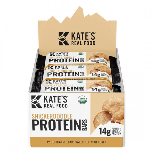 FOOD KATES REAL BAR PROTEIN SNICKERDOODLE BXof12