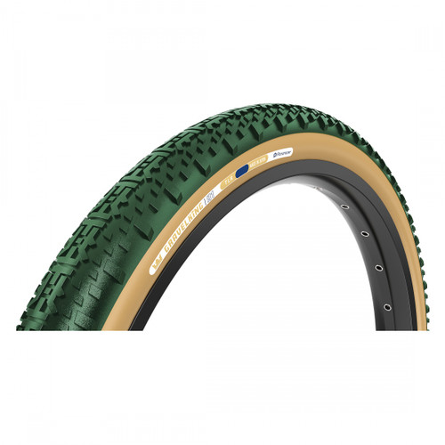 Panaracer GravelKing X1 Green Brown 700x50, Brown-Green/Brown