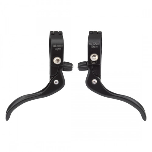 BRAKE LEVER PURE REP ORIGINAL/ORIGINAL MICRO F L/R 2-FINGER BK (L)