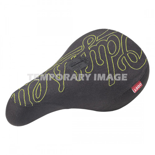 Odyssey Big-Stitch Fat Saddle Denim/Yellow