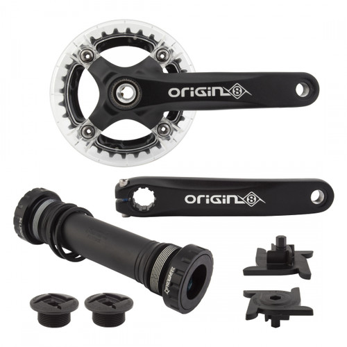 CRANKSET OR8 REP AMAROK XLT w/INT-SPINDLE 170x32 w/GUARD 1x10 BK