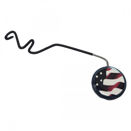 Tiger Eye Sport Glasses Mirror USA Flag Patriot