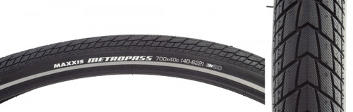 TIRE MAX METROPASS 700x40 BK WIRE/60 4S/REF/E50