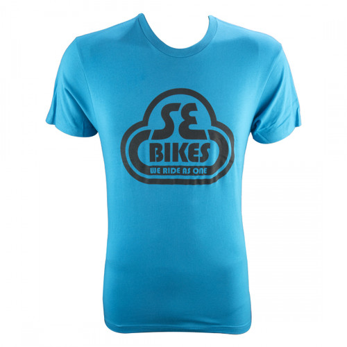 CLOTHING T-SHIRT SE BIKES BUBBLE SM TURQUOISE