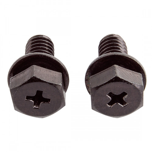 FENDER SUN REP BOLT SET/2 M6 X 12MM BK