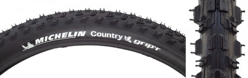 TIRE MICHELIN COUNTRY GRIPR 26x2.1 BK/BK WIRE/3x30/TT