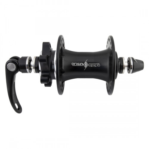 Origin8 MT-2100 MTB Hubs Blk Front 48h
