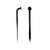 DT Swiss DT Aerolite Bulk Black Bladed J-Bend, 248mm, Black