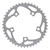 Origin8 Alloy Blade Chainring Silver 110mm 44T