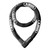 Abus 1010 CityChain Key Chain Lock Black 140cm
