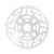 SE Bikes One Piece Steel Chainring White