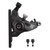 Origin8 Vise II FM Mechanical Disc Brake No Rotor Black Black, Front, Post Mount