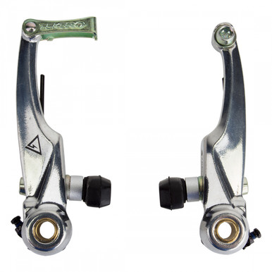 Freins En V Shorty BMX Black Ops - Argent - Etriers En Aluminium - Neuf
