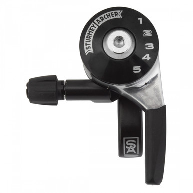 Sturmey Archer SLC50 Thumb Shifter Blk 22.2mm - True Bicycles
