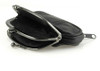 3 1/2" Round Metal Frame Coin Purse - Open