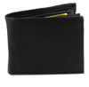 Deluxe Bifold Coin Wallet Black