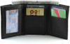 RFID Trifold Wallet for Men Open